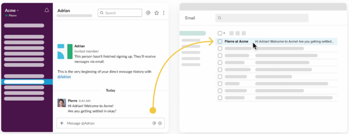 invite members on slack